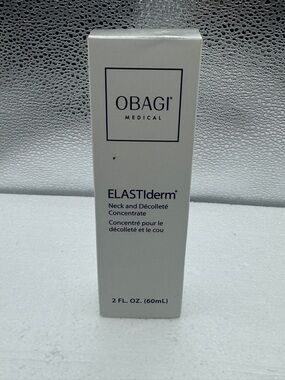 Obagi ELASTIderm Neck & Décolleté Concentrate - White and Black Text